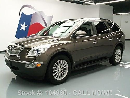 2010 buick enclave cxl 8 pass rear cam htd seats 62k mi texas direct auto