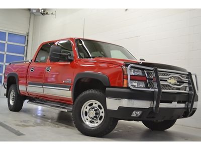 07 chevrolet silverado 2500hd 4x4 87k financing crew cab allison transmission