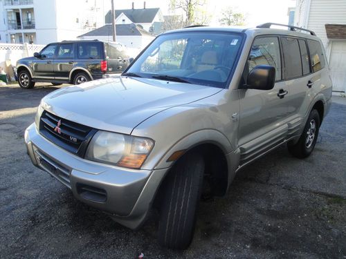 2001 mitsubishi montero xls