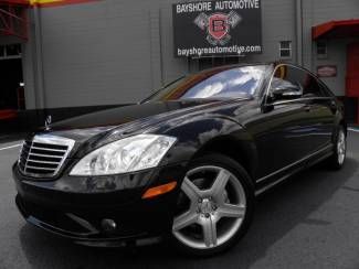 S550 sport*amg*p2*rear seat pkg*pano*night vision*carfax cert*1 owner*we finance