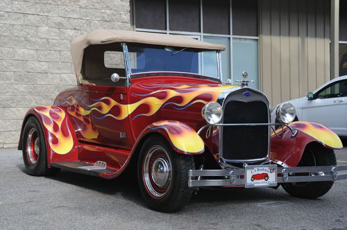 1929 ford roadster hot rod with chevy 350 motor and only 2700 miles hauls !!!