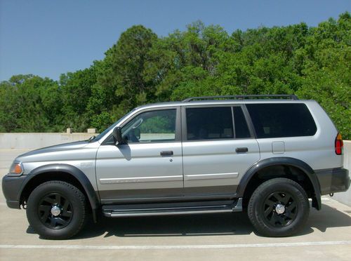 2001 mitsubishi montero sport xls florida car clear title 118k miles no reserve