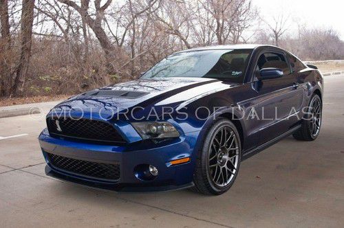 2012 ford mustang shelby gt500 1 owner navigation recaro seats satellite radio