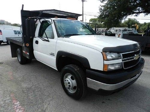 2007 silverado 1-ton 10-ft gooseneck bed 4x4 allison transmission brand-new-tire