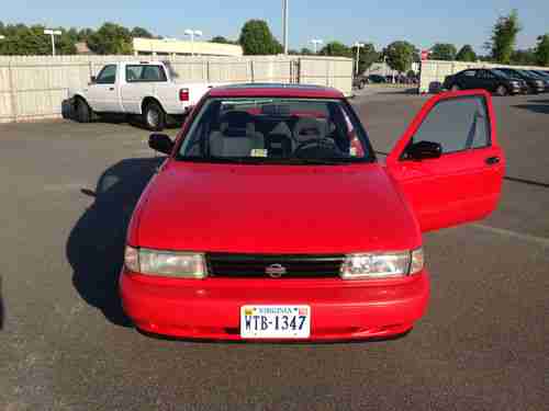 1991 Nissan Sentra SE-R Sedan 2-Door 2.0L, image 2