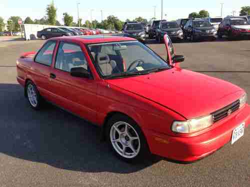 1991 Nissan Sentra SE-R Sedan 2-Door 2.0L, image 3