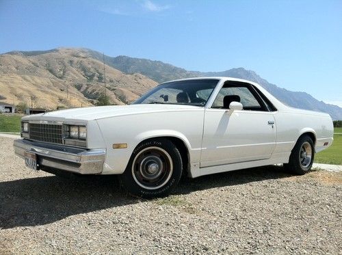 1984 chevrolet el camino ss standard cab pickup 2-door 5.0l