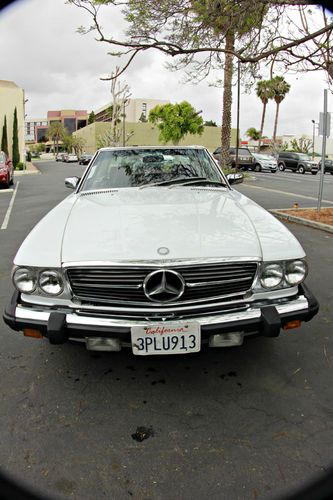 1989 sl 560 last year for this model restored car