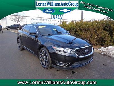 2013 ford taurus sho all wheel drive - leather, sunroof, navigation, twin turbo