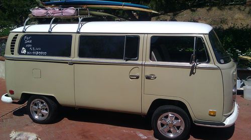 Vw bus, bay window bus, volkswagen bus