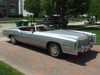 Original 1975 eldorado convertible