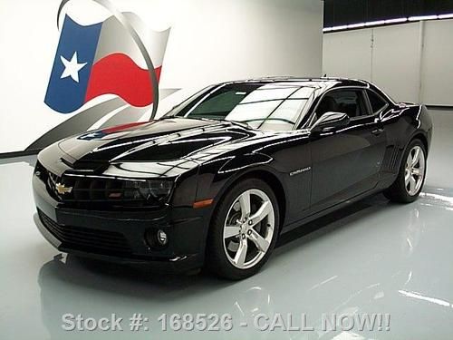 2011 chevy camaro ss2 rs auto leather hud 20's 12k mi texas direct auto