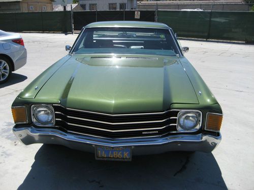 1972 chevrolet el camino base standard cab pickup 2-door 5.7l