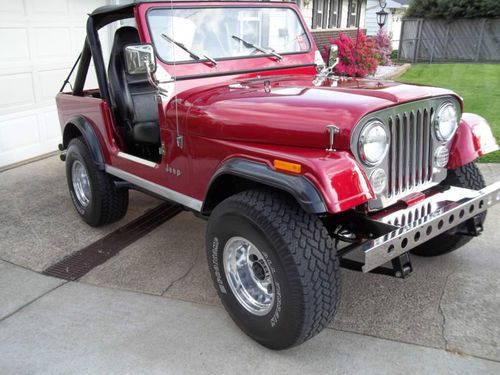 1980 jeep cj 7 cj7 laredo 304 v8