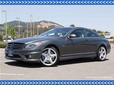 2009 cl63 amg: certified pre-owned at mercedes-benz dealer, designo graphite edt