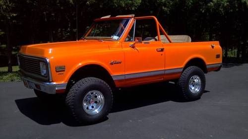 1971 chevrolet blazer k5 4x4 convertible survivor