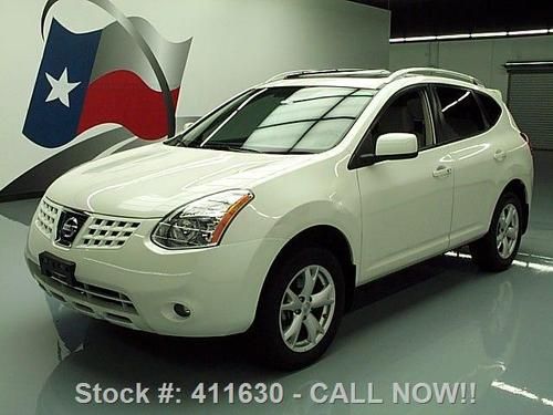 2008 nissan rogue sl awd heated leasther sunroof 55k mi texas direct auto