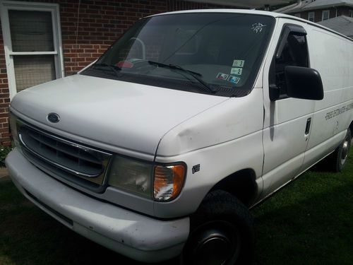 Commercial van,cargo van,ford e250,heavy duty van