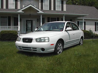 2002 hyundai elantra 4dr sdn gls no reserve