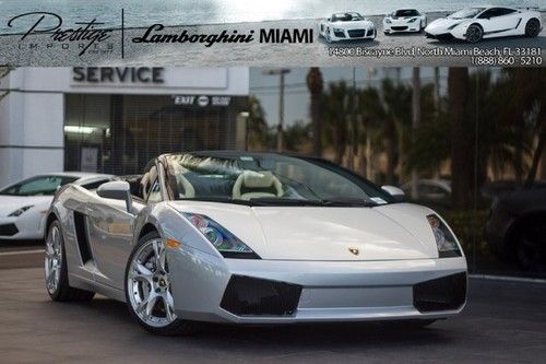 2008 lamborghini gallardo spyder