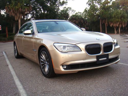 2011 bmw 750li base sedan 4-door 4.4l night vision, side cameras, fully loaded!