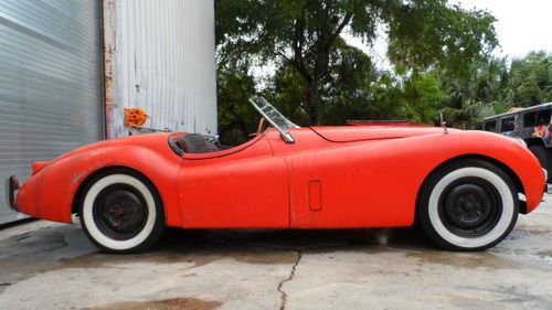 1954 jaguar xk 120 se open top roadster