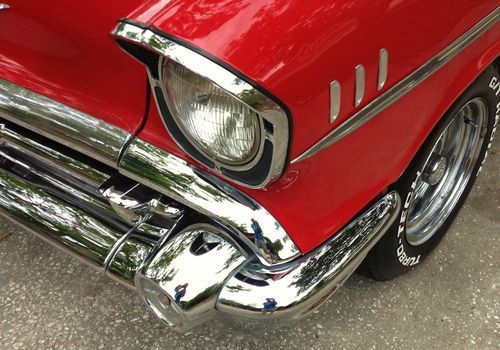 Beautiful 1957 Chevrolet 2 Dr Post Driver 283 V8-Auto (55 56 57 Belair/210/150), US $18,750.00, image 6