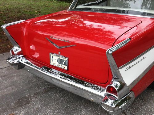 Beautiful 1957 Chevrolet 2 Dr Post Driver 283 V8-Auto (55 56 57 Belair/210/150), US $18,750.00, image 8