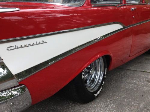 Beautiful 1957 Chevrolet 2 Dr Post Driver 283 V8-Auto (55 56 57 Belair/210/150), US $18,750.00, image 10