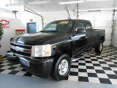 2010 silverado ext cab 4x4 z71 no reserve salvage rebuildable