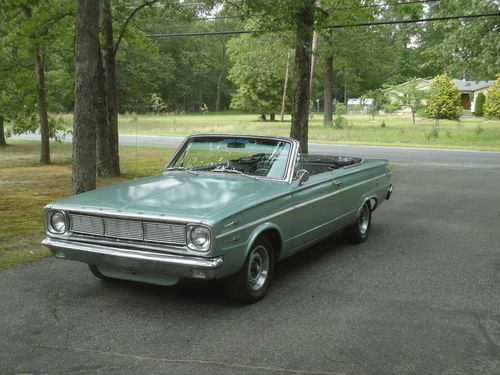 1966 dodge dart convertible, collector car