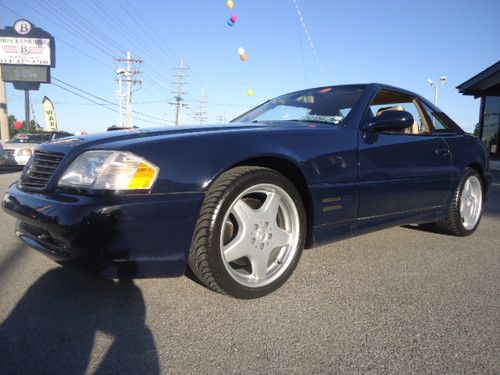 2002 mercedes-benz sl500 base convertible 2-door 5.0l...breckenridge motors