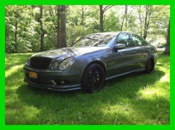 2005 mercedes-benz e55 amg sedan automatic premium cd sunroof satellite onstar
