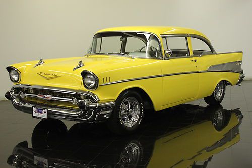 1957 chevrolet bel air custom restored 454 v8 automatic  power disc brakes