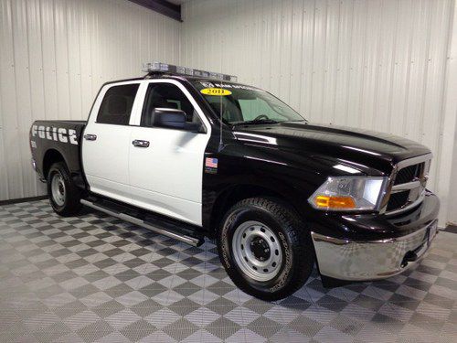 2011 dodge ram 1500 slt crew 4x4 special service police 5.7 hemi 3115 miles!!