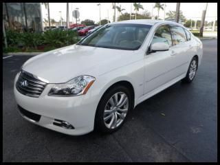 2008 infiniti m35 4dr sdn rwd leather moonroof one owner low low miles ! ! ! ! !