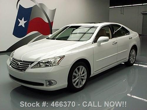 2011 lexus es350 climate seats sunroof nav rear cam 14k texas direct auto