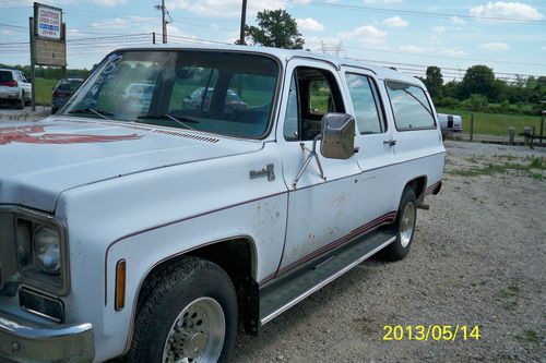 1978 cheverolet c20 suburban