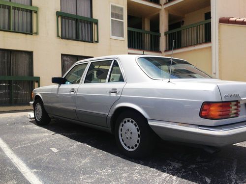 1991 Mercedes-Benz 420SEL Base Sedan 4-Door 4.2L, US $3,995.00, image 2