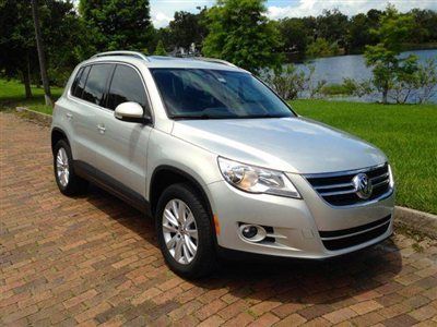 **2010 vw tiguan**sel**panoramic sunroof**leather**4 motion**turbo**sirius xm**