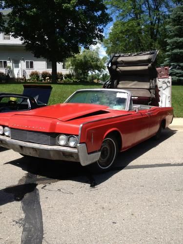 1966 lincoln convertible