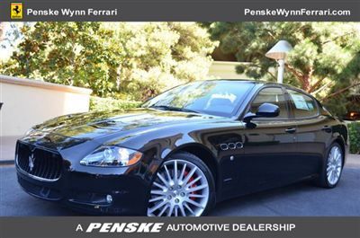 2012 maserati quattroporte gts new ultra rare opportunity penske wynn maserati