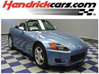 2002 honda s2000 convertible - 6 spd manual - leather - cd player - 93k miles