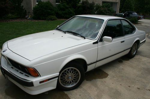 1989 bmw 635csi base coupe 2-door 3.5l