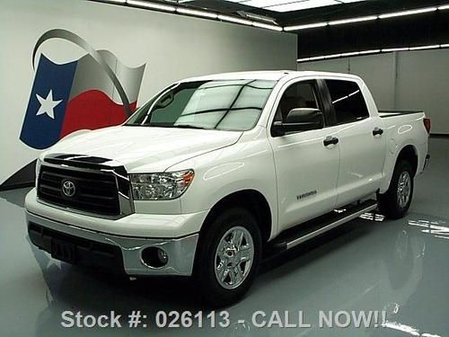 2011 toyota tundra crewmax 6-pass side steps tow 42k mi texas direct auto