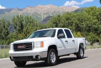 2007 gmc sierra sle crew cab 5.3l v8 vortec 4x4 dual climate 1-owner truck