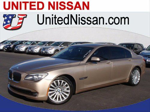 2009 bmw 750li base sedan 4-door 4.4l