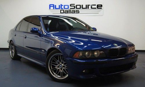 2002 m5, lemans blue, dinan suspension, dinan exhaust, gruppem! we finance!