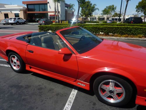 Camaro rs convertible 1992