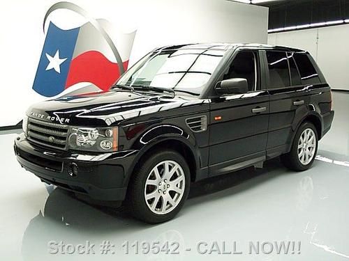 2007 land rover range rover sport hse 4x4 sunroof nav!! texas direct auto